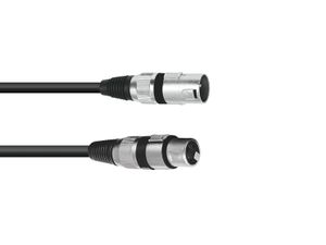 OMNITRONIC XLR cable 3pin 20m bk