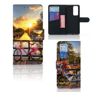 OPPO Find X3 Neo 5G Flip Cover Amsterdamse Grachten