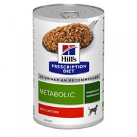 Hill's Prescription Diet Metabolic Weight Management nat hondenvoer met kip blik 4 trays (48 x 370 g) - thumbnail