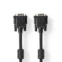 Nedis VGA-Kabel | VGA Male | VGA Male | 1024x768 | 2 m | 1 stuks - CCGB59000BK20 CCGB59000BK20 - thumbnail