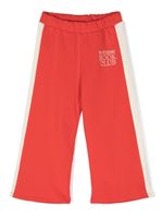 Mini Rodini pantalon de jogging à coupe droite - Rouge - thumbnail