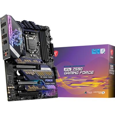 MPG Z590 GAMING FORCE - Moederbord - ATX - LGA1200 - Z590 – Intel I225V 2,5G LAN – 7.1 HD Audio – USB 3.2 Gen 2
