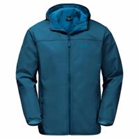 Jack Wolfskin Northern Point Softshell Jas Heren Blauw