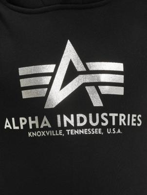 Alpha Industries / Hoody Basic in zwart Alpha Industries / Hoody Basic in zwart