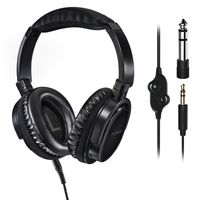 Thomson HED4508 HQ Over Ear koptelefoon Televisie Kabel Zwart Headset, Volumeregeling, Zwenkbare oorschelpen