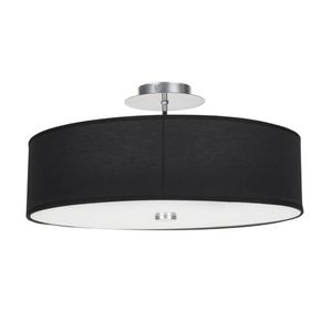 Nowodvorski Zwarte plafondlamp Viviane Ø 50cm 6390