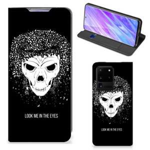 Mobiel BookCase Samsung Galaxy S20 Ultra Skull Hair