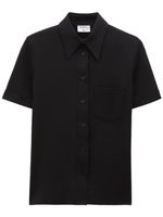 Filippa K chemise à logo brodé - Noir