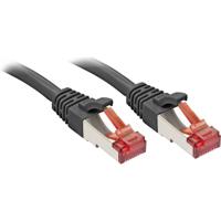 LINDY 47782 RJ45 Netwerkkabel, patchkabel CAT 6 S/FTP 7.50 m Zwart Snagless 1 stuk(s) - thumbnail