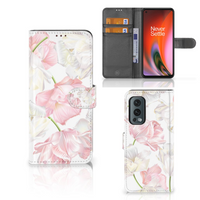 OnePlus Nord 2 5G Hoesje Lovely Flowers - thumbnail