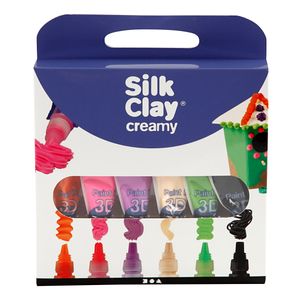 Creativ Company Creamy Extra Kleuren, 6x35ml