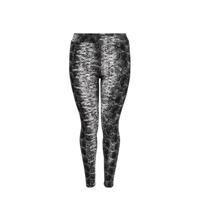 ONLY CARMAKOMA legging met slangenprint zwart/grijs