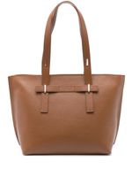 Furla grand sac cabas Giove en cuir - Marron - thumbnail