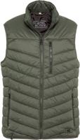 Camel Active Gewatteerde Bodywarmer Groen Gewatteerd Water Afstotend