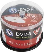 HP DME00025WIP DVD-R disc 4.7 GB 50 stuk(s) Spindel - thumbnail