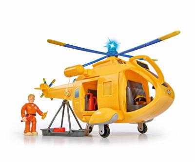 Simba helikopter Wallaby 2 Brandweerman Sam 34 cm oranje Simba helikopter Wallaby 2 Brandweerman Sam 34 cm oranje