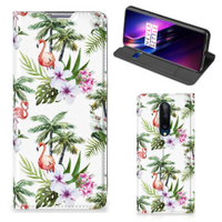 OnePlus 8 Hoesje maken Flamingo Palms