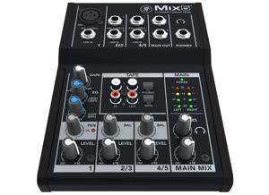 Mackie Mix 5 Console-mengpaneel Aantal kanalen:5