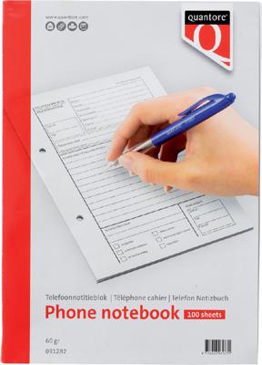 Quantore - Telefoonnotitieblok - 5 stuks Quantore - Telefoonnotitieblok - 5 stuks