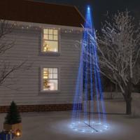 VidaXL Kegelkerstboom 1134 LED&apos;s blauw 230x800 cm - thumbnail