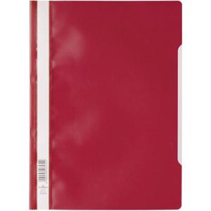 Durable 2573-03 stofklepmap Polypropyleen (PP) Rood, Transparant