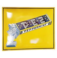 Pez Peppermint Emaille Bord - 60 x 50cm - thumbnail