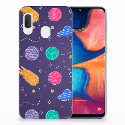 Samsung Galaxy A20e Silicone Back Cover Space Samsung Galaxy A20e Silicone Back Cover Space