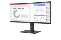 LG Electronics LG 34BQ77QB-B.AEU 86,72cm Curved LED-monitor Energielabel G (A - G) 86.4 cm (34 inch) 3440 x 1440 Pixel 21:9 5 ms HDMI, DisplayPort, USB-C, USB - thumbnail