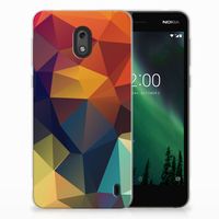 Nokia 2 TPU Hoesje Polygon Color