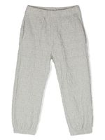 Caffe' D'orzo pantalon en coton mélangé à effet froissé - Gris