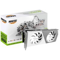 Inno 3D Nvidia GeForce RTX 4070 Ti Super Videokaart SUPER TWIN X2 OC WHITE 16 GB GDDR6X-RAM PCIe x16 HDMI, DisplayPort Overclocked