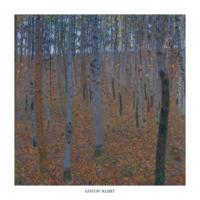 Kunstdruk Gustav Klimt - Faggeto 70x70cm