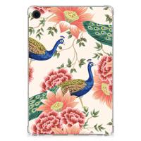 Back Case voor Samsung Galaxy Tab A9 Plus Pink Peacock - thumbnail