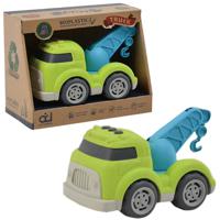 Bioplastic Sleepwagen 18 cm Blauw/Groen - thumbnail