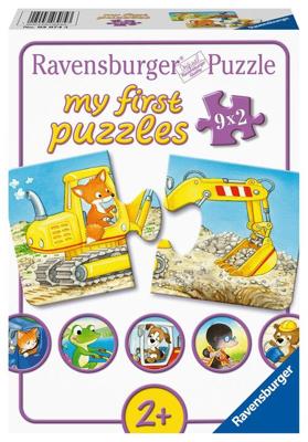Dieren In De Bouw (9X2 Stukjes) - Puzzel;Puzzel (4005556030743) Dieren In De Bouw (9X2 Stukjes) - Puzzel;Puzzel (4005556030743)