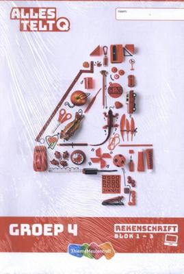 Alles telt Q Rekenschrift bij digitaal werken groep 4 (set a 5 ex) - Paperback (9789006919844)