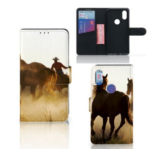 Xiaomi Mi Mix 2s Telefoonhoesje met Pasjes Design Cowboy