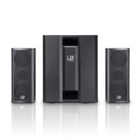 LD Systems DAVE 8 ROADIE luidspreker set 115 W Zwart - thumbnail