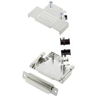 encitech D45ZK25-HDS44-W-K 6355-8013-13 D-sub female connectorset 45 ° Aantal polen: 44 Soldeerkelk 1 stuk(s)