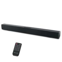 Muse TV Soundbar Bluetooth met optische ingang, AUX-in- en RCA-ingang, 50 watt uitgangsvermogen, zwart