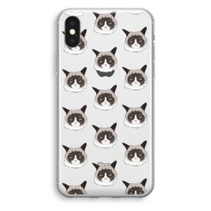 It's a Purrr Case: iPhone XS Transparant Hoesje