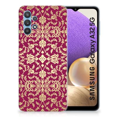 Siliconen Hoesje Samsung Galaxy A32 5G Barok Pink Siliconen Hoesje Samsung Galaxy A32 5G Barok Pink