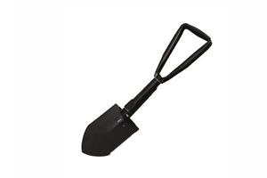 High Peak Opvouwbare Shovel /Pioniersschep 60 cm Staal Zwart