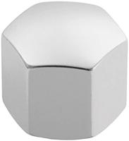 hermeta 5865-01 hoedenmoer aluminium. zilverv. geanodiseerd. M8