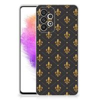 Samsung Galaxy A73 5G TPU bumper Franse Lelie - thumbnail