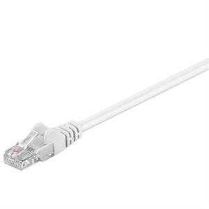 Goobay RJ45 U/UTP CAT 5e Netwerk kabel - 20m - Wit