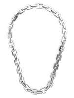 Hatton Labs collier ras-de-cou à plaque logo H - Argent