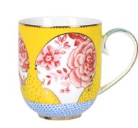 Pip Studio Royal Mok Groot (Kleur: roze/geel)