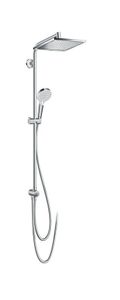 Hansgrohe Croma E 240 1jet Showerpipe Reno Met Ecosmart Chroom