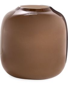 Cappellini vase Arya à design curvé 220 mm x 180 mm - Marron